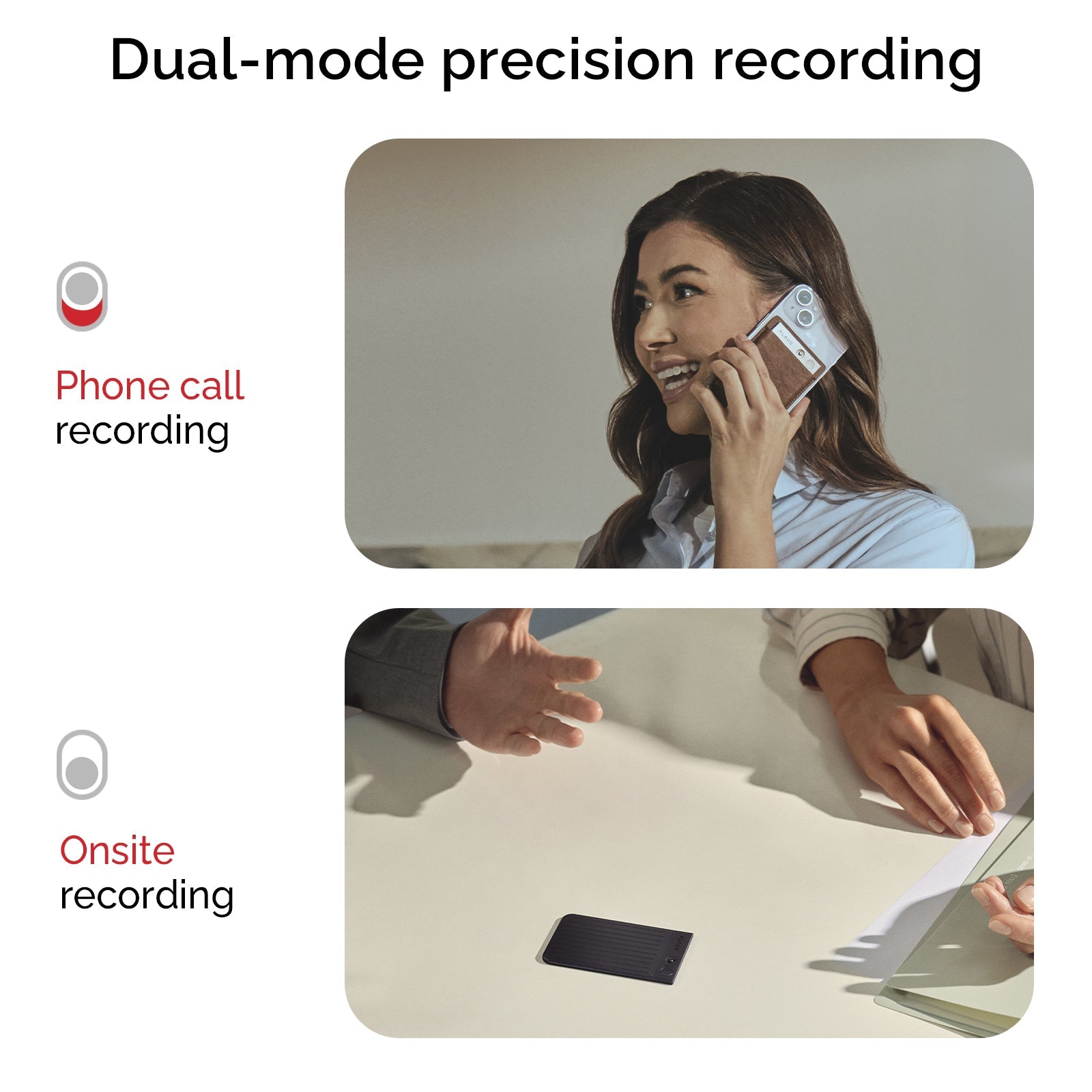 PLAUD NOTE - Notetaker IA professionale